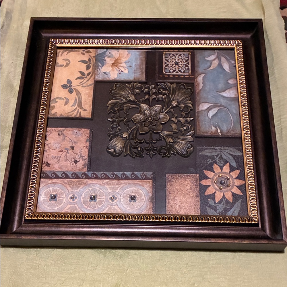 Kirklands Multicolor Floral Wall Art